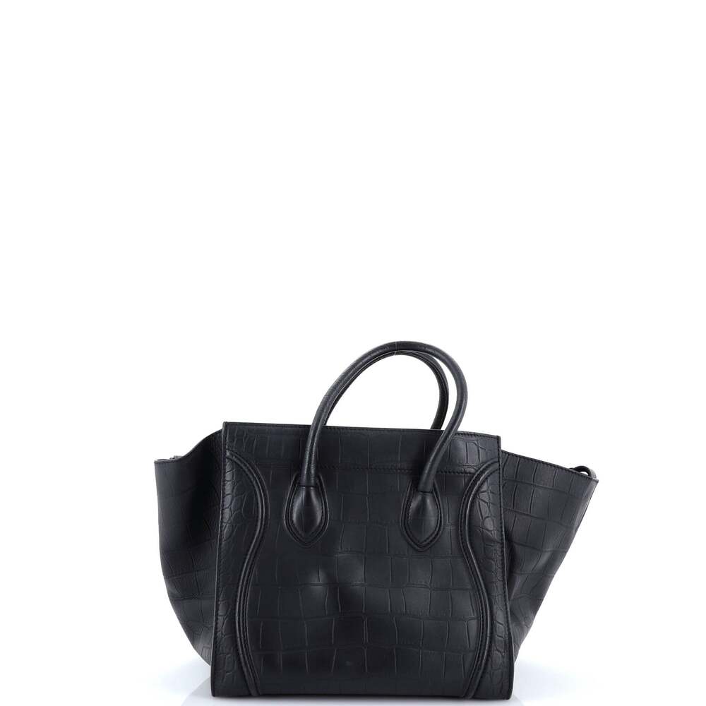 Celine Phantom Bag Crocodile Embossed #253871C17B - Picture 3 of 8